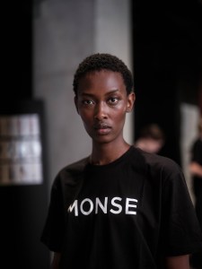 Backstage at Monse Spring 2025 Ready-to-Wear Collection