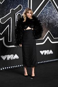 Suki Waterhouse at the 2024 MTV Video Music Awards held at UBS Arena on September 11, 2024 in in Elmont, New York.