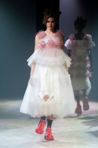 Noir Kei Ninomiya Spring 2025 ready-to-wear collection at Paris Fashion Week