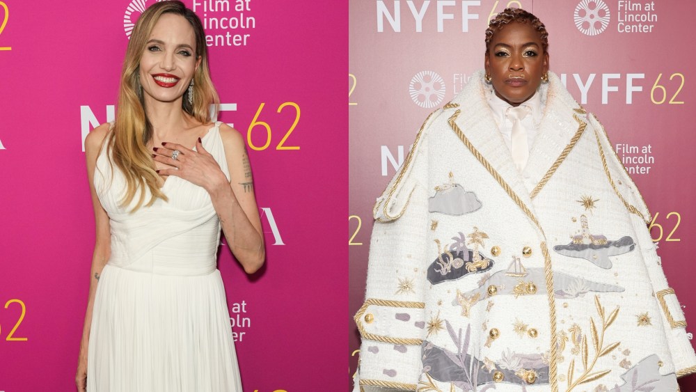 angelina jolie, madame gres, aunjanue ellis-taylor, thom browne, new york film festival 2024