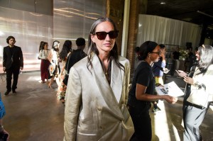 Jenna Lyons at the 3.1 Phillip Lim Spring 2025 Ready-to-Wear show.