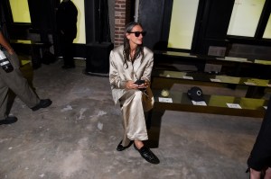 Jenna Lyons at the 3.1 Phillip Lim Spring 2025 Ready-to-Wear show.