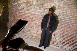Leon Bridges at the 3.1 Phillip Lim Spring 2025 Ready-to-Wear show.