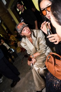 Jenna Lyons at the 3.1 Phillip Lim Spring 2025 Ready-to-Wear show.