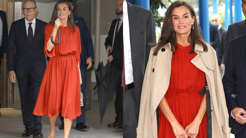 Queen Letizia of Spain, Ferragamo, Furla, Milan, World Cancer Research Day