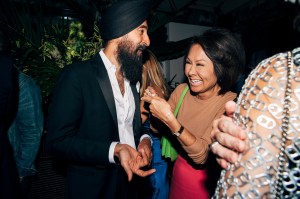Waris Ahluwalia and Alina Cho