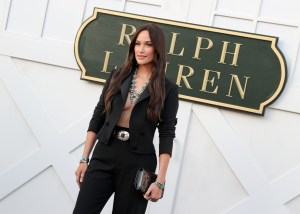 Kacey Musgraves at Ralph Lauren RTW Spring 2025.