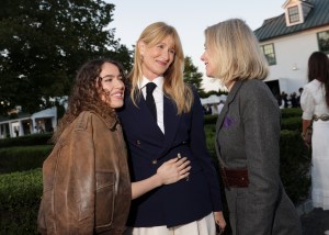 Jaya Harper, Laura Dern and Naomi Watts at Ralph Lauren RTW Spring 2025.