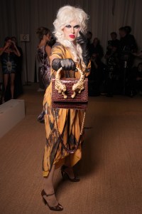 Ct Hedden at Roberto Cavalli Spring 2025 Ready-To-Wear Collection at Milan Fashion Week