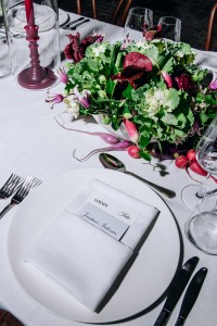 The scene at the Saks x Loewe dinner