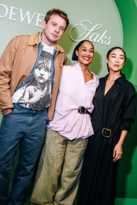 Jonathan Anderson, Tracee Ellis Ross and Greta Lee
