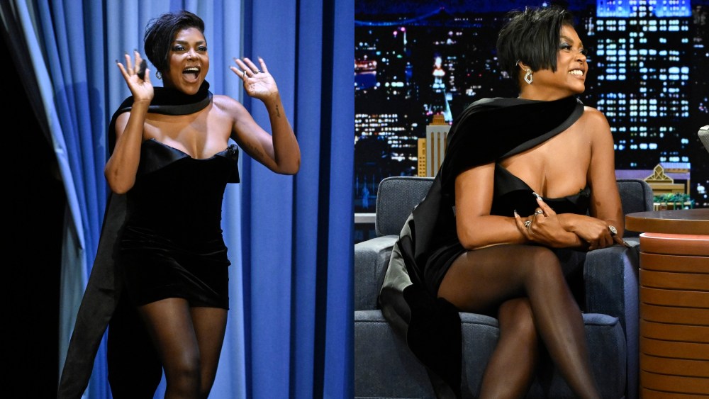 Taraji P. Henson, mugler, the tonight show starring jimmy fallon, Femme Los Angeles, Kavant & Sharat Jewelry, Wayman Deon, Micah McDonald