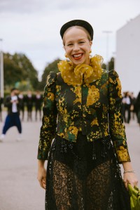 Street style at Milan Fashion Week Spring 2025