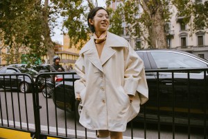 Street style at Milan Fashion Week Spring 2025