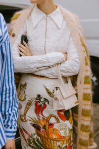 Street style at Milan Fashion Week Spring 2025
