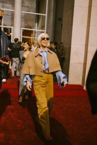 Street style at Milan Fashion Week Spring 2025