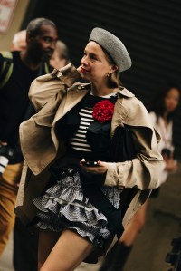 Street style at New York Fashion Week Spring 2025