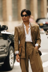 Street style at New York Fashion Week Spring 2025