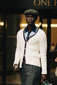 Street style at New York Fashion Week Spring 2025