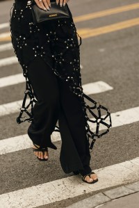 Street style at New York Fashion Week Spring 2025