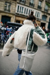 Street style at Paris Fashion Week Spring 2025
