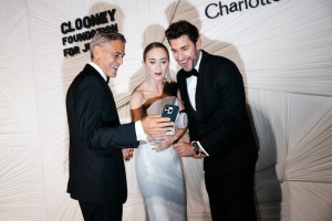 George Clooney, Emily Blunt and John Krasinski