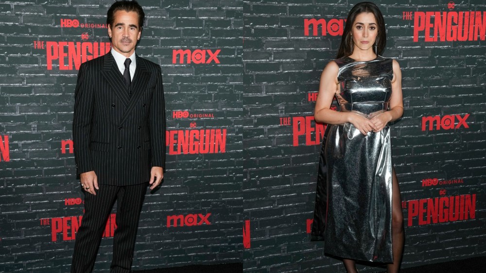 colin farrell, dolce & gabbana, cristin milioti, the penguin premiere