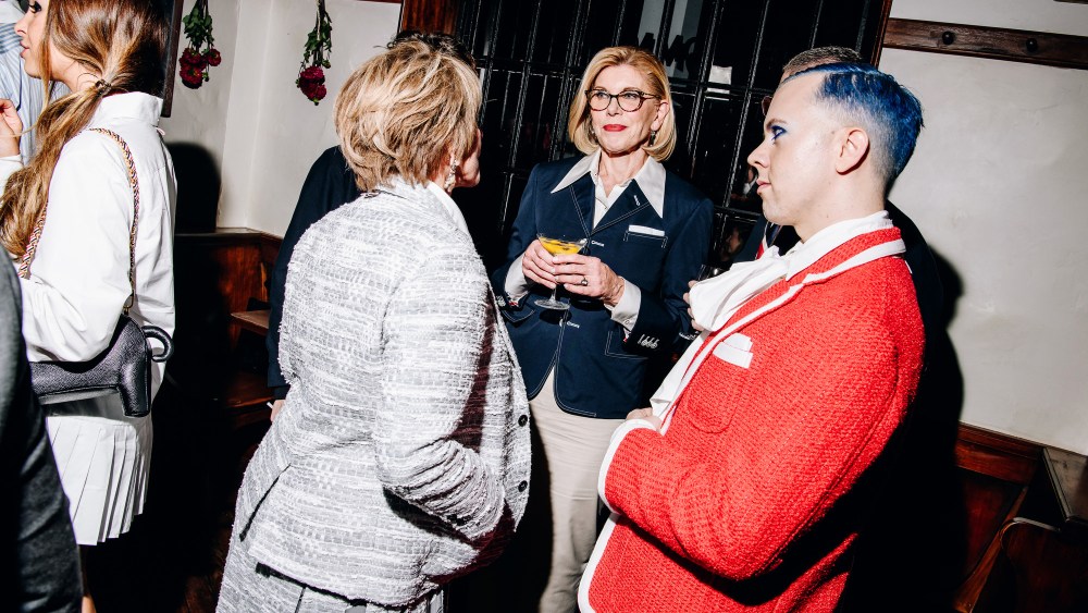 Patti LuPone, Christine Baranski and Cole Escola