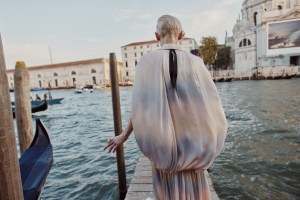 Tilda Swinton at the Venice Film Festival