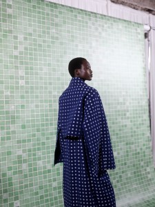 Backstage at the Tory Burch spring 2025 ready-to-wear show at New York Fashion Week.