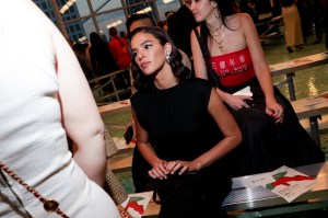 Bruna Marquezine at the Tory Burch Spring 2025 Ready-to-Wear show