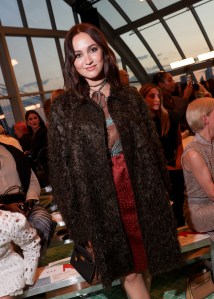 Maude Apatow at the Tory Burch Spring 2025 Ready-to-Wear show