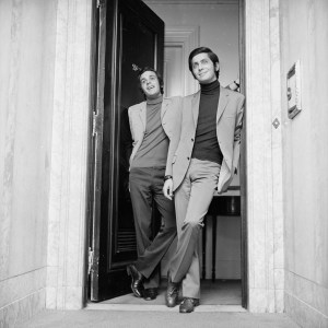 Valentino and Giancarlo Giammetti.