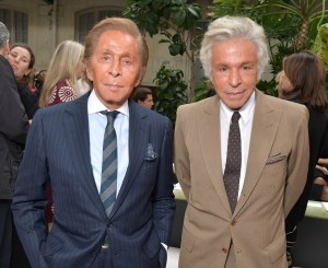 Valentino and Giancarlo Giammetti