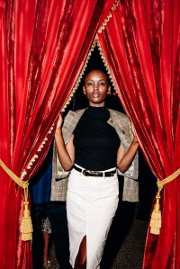 Flaviana Matata at the Veronica Beard NYFW Party held at The Nines during New York Ready to Wear Fashion Week on September 5, 2024 in New York, New York.