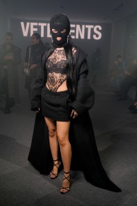 Camila Cabello at Vetements Spring 2025 Ready-to-Wear at Paris Fashion Week