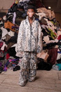 Yvesmark Chery at Vetements Spring 2025 Ready-to-Wear at Paris Fashion Week