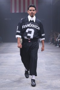 Willy Chavarria Spring 2025 ready-to-wear collection at New York Fashion Week.