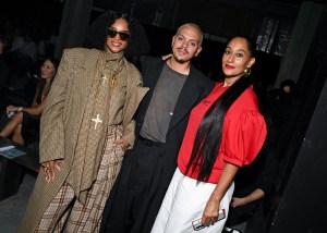 Ciara, Evan Ross and Tracee Ellis Ross.