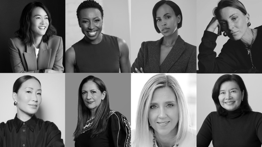 Sonia Cheng,Tiffany Dufu, Sabrina Elba, Jenny Ming, Artemis Patrick, Phoebe Philo, Gena Smith, and Jennifer Wong