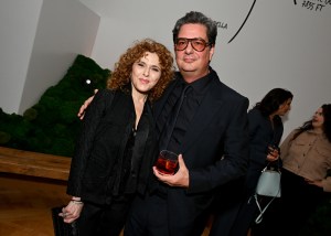 Bernadette Peters and Roman Coppola