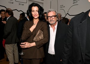 Griffin Dunne and guest