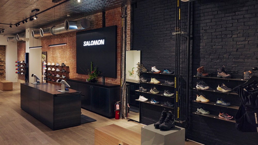 Salomon, NYC, store, SoHo, shoe store, sneaker store, Sportstyle, sneakers, Amer Sports