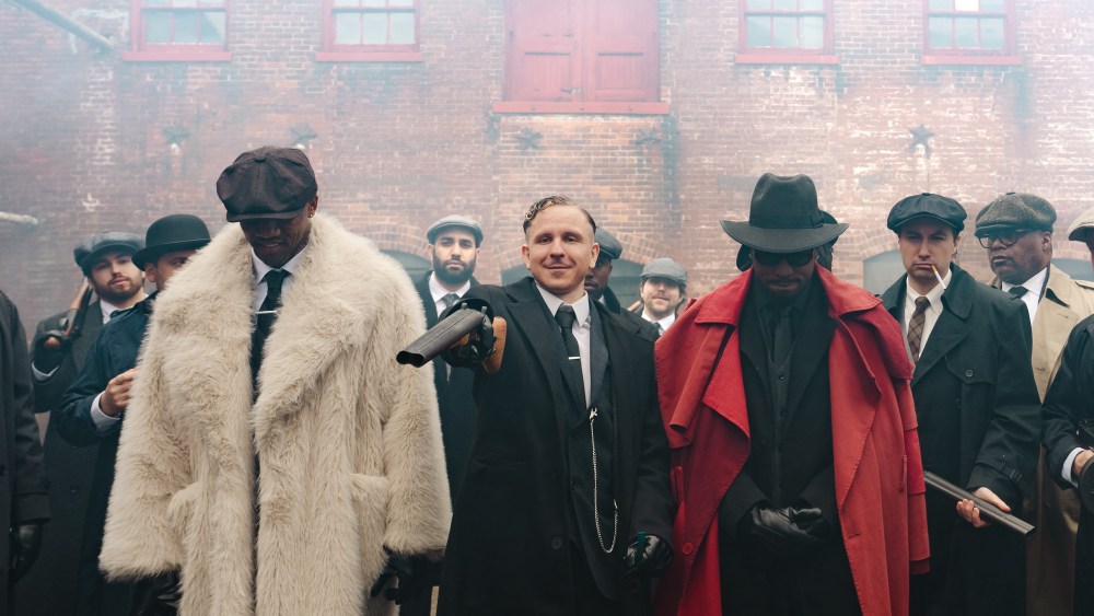 Behind the scenes with KidSuper's Colm Dillane, Giggs and Quavo on the music video for 'Big In Da Game.'