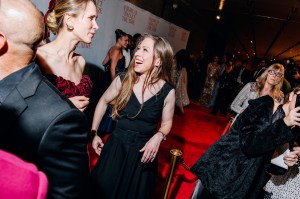 Indre Rockefeller and Chelsea Clinton