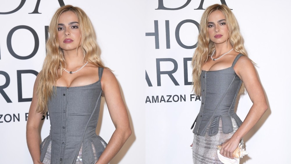 Addison Rae at the 2024 CFDA Fashion Awards on Oct. 28 in New York, Thom Browne, mermaidcore, red carpet