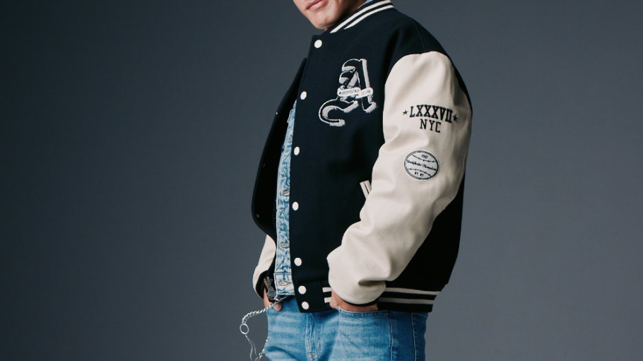 Aéropostale's new marketing effort features professional soccer player Cavan Sullivan decked in a trending denim teen look, baggy jeans.