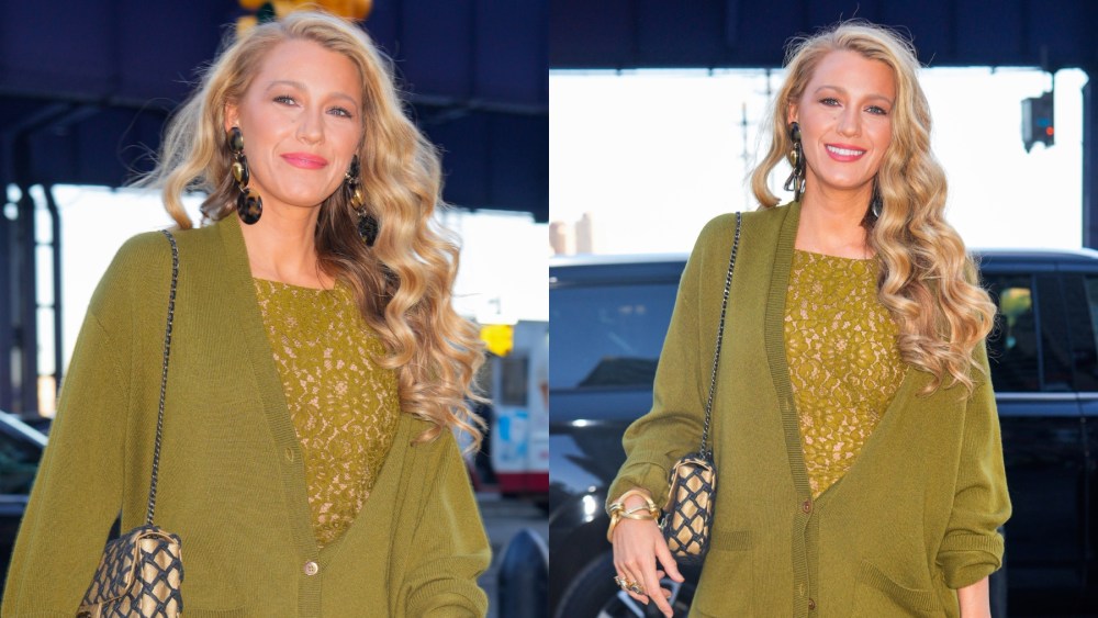 Blake Lively arrives at the New York City Wine & Food Festival on Oct. 18.