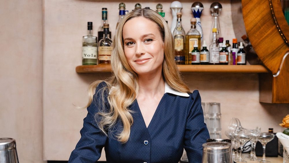 Brie Larson cohosts a mocktail mixology class with Thorne on Oct. 8 in New York, supplements, wellness