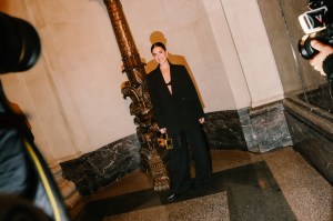 Tinx in Rebecca Minkoff